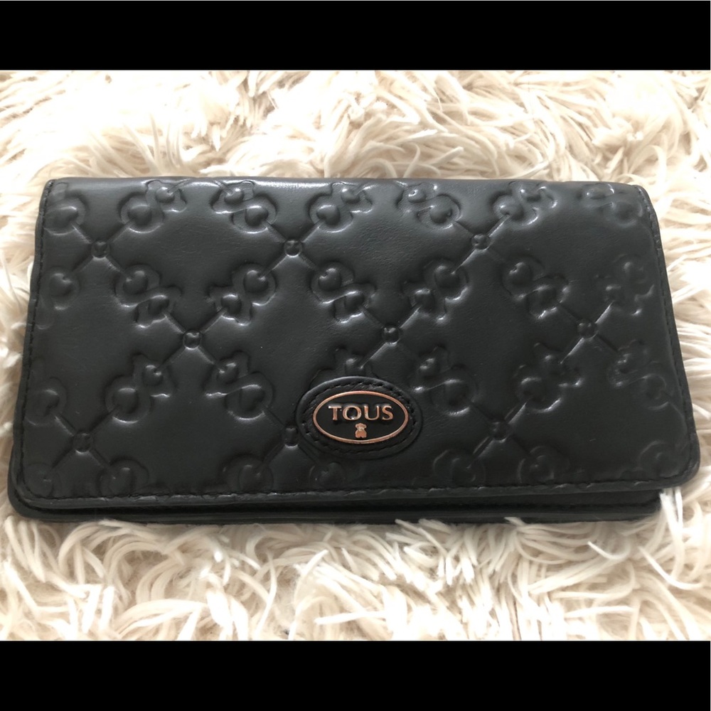 Tous black wallet